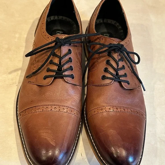 Bar III Tan Leather Oxfords Bar III Men main image 3